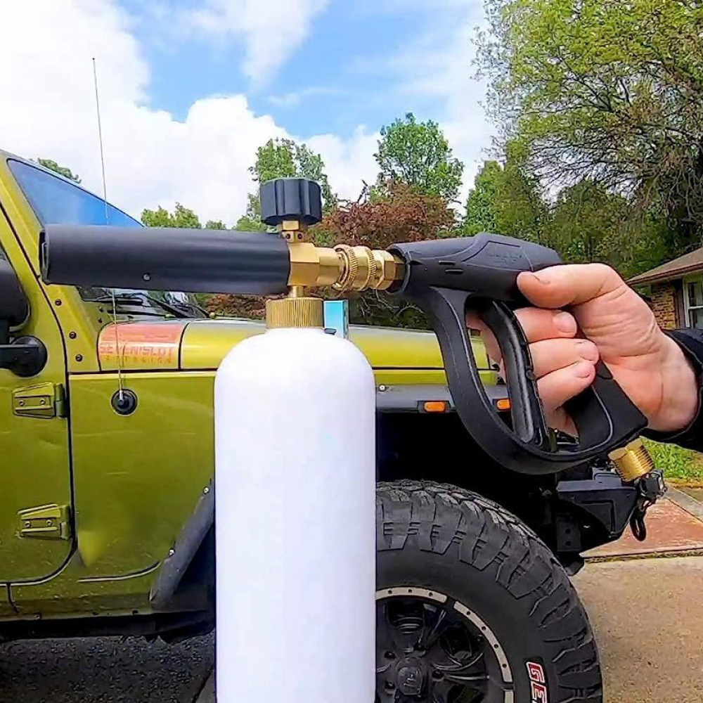 Lance à mousse réglable pour l - Foam Cannon Car Wash avis et prix