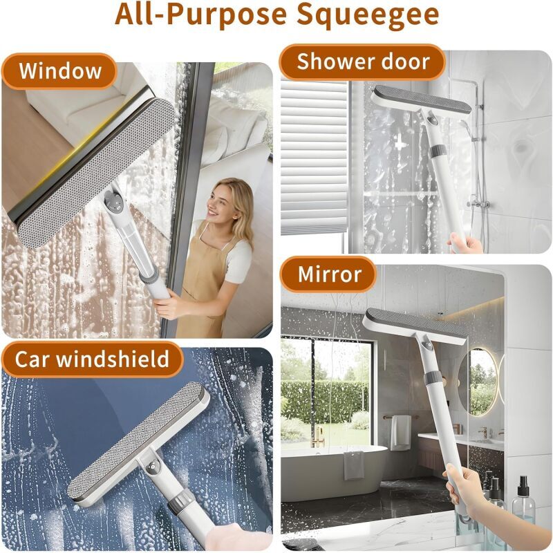 Nettoyeur de vitres 4-en-1 ext - Glass Cleaner Streak avis et prix
