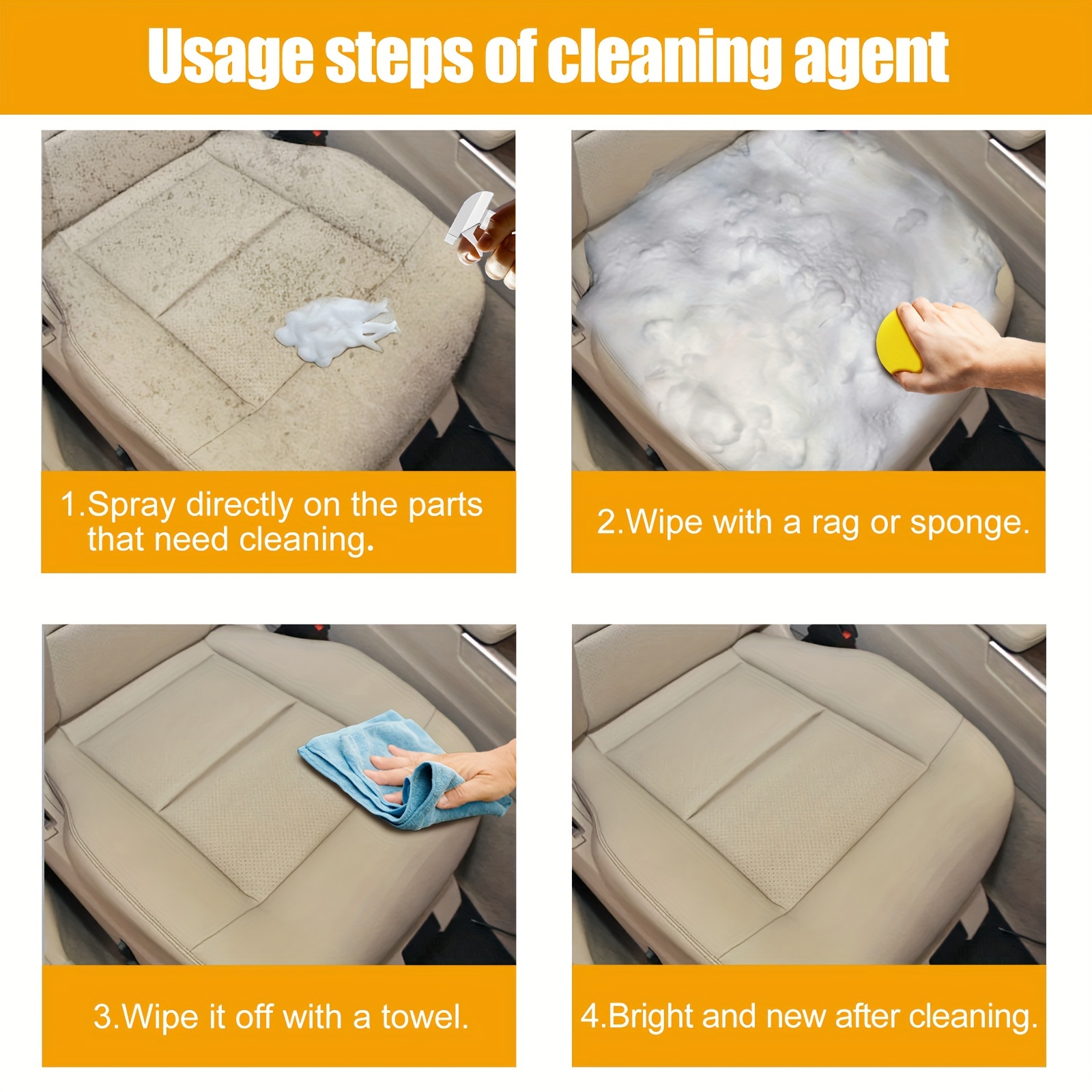 Mousse nettoyante multifonctio - Leather Cleaner Interior avis et prix