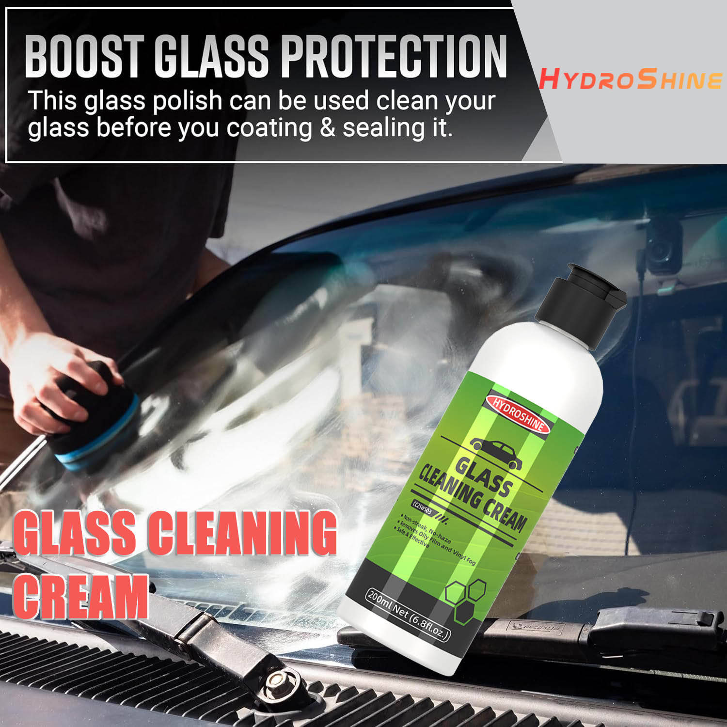 Hydroshine – crème dissolvant  - Glass Cleaner Streak avis et prix