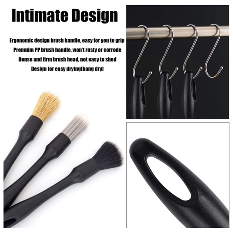 SEAMETAL 3 pièces brosse de ne - Interior Detailing Kit avis et prix